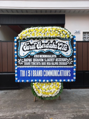 Papan Bunga Duka di Dolog Masagal
